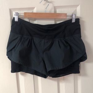 Lululemon Shorts w/ Built in Spandex Shorts